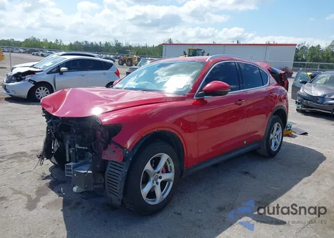 2018 Alfa Romeo Stelvio Awd from USA, damaged, VIN ZASFAKAN8J7B82205